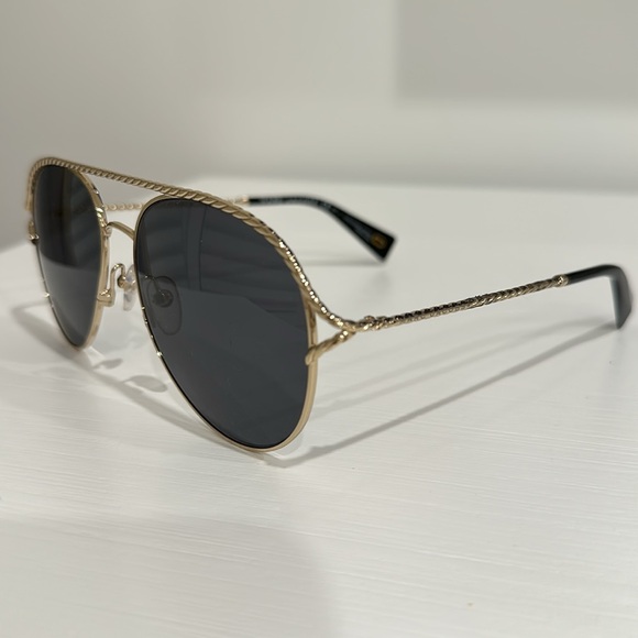 Marc Jacobs Braided Aviator Sunglasses - Picture 2 of 6